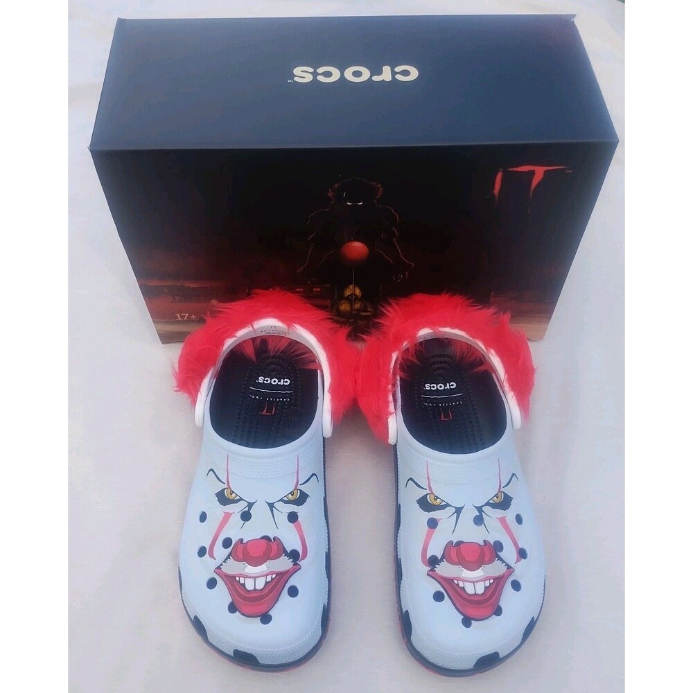 Crocs It Pennywise Classic Clogs M 6 W 8 212351-90H New In Box